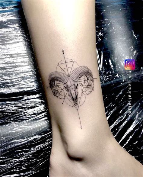 aries zodiac sign tattoo ideas